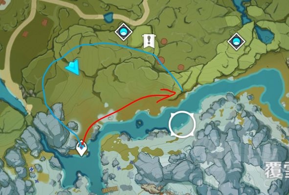 原神攻略:家园系统【伐木】全木材位置一览插图8 原神攻略:家园系统【伐木】全木材位置一览