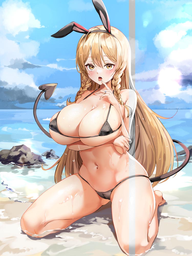 每日好图：二次元福利美图#碧蓝航线等【画师：Lillly】