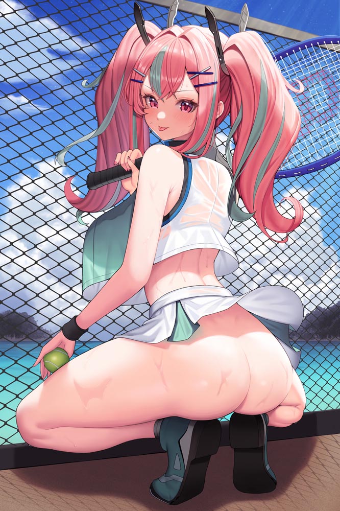 每日好图：二次元美乳美臀#动漫美少女性感图片【画师：YuRi】