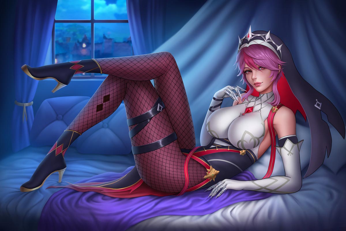 原神同人图：P站涩图#早安原神【5月4日新】