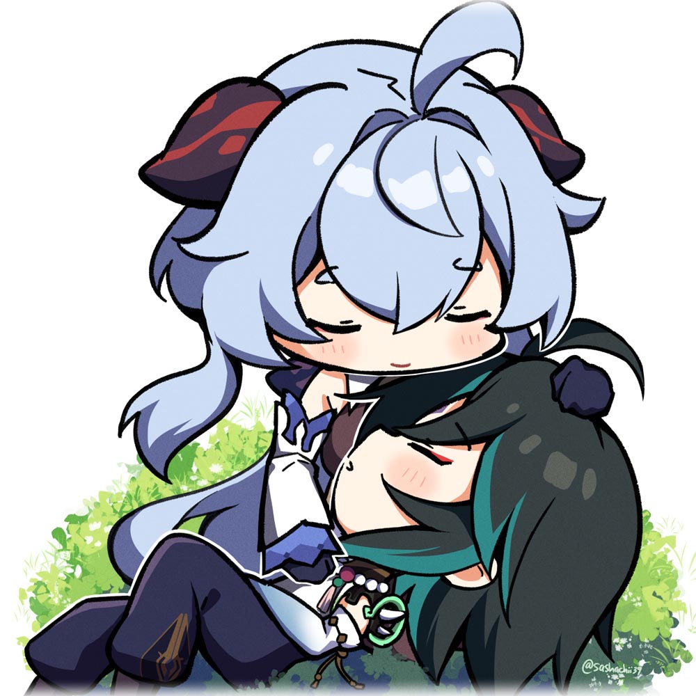 原神同人图：P站涩图#晚安原神【5月4日新】