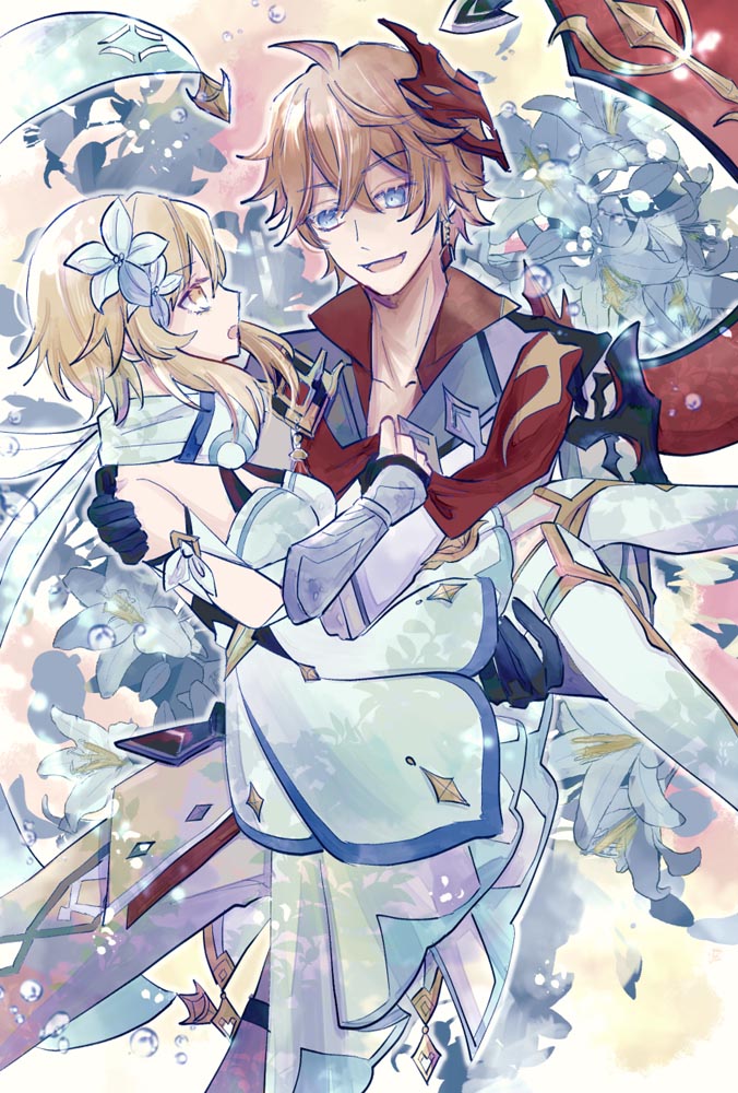 原神同人图：P站插画精选#早安原神【5月5日新】