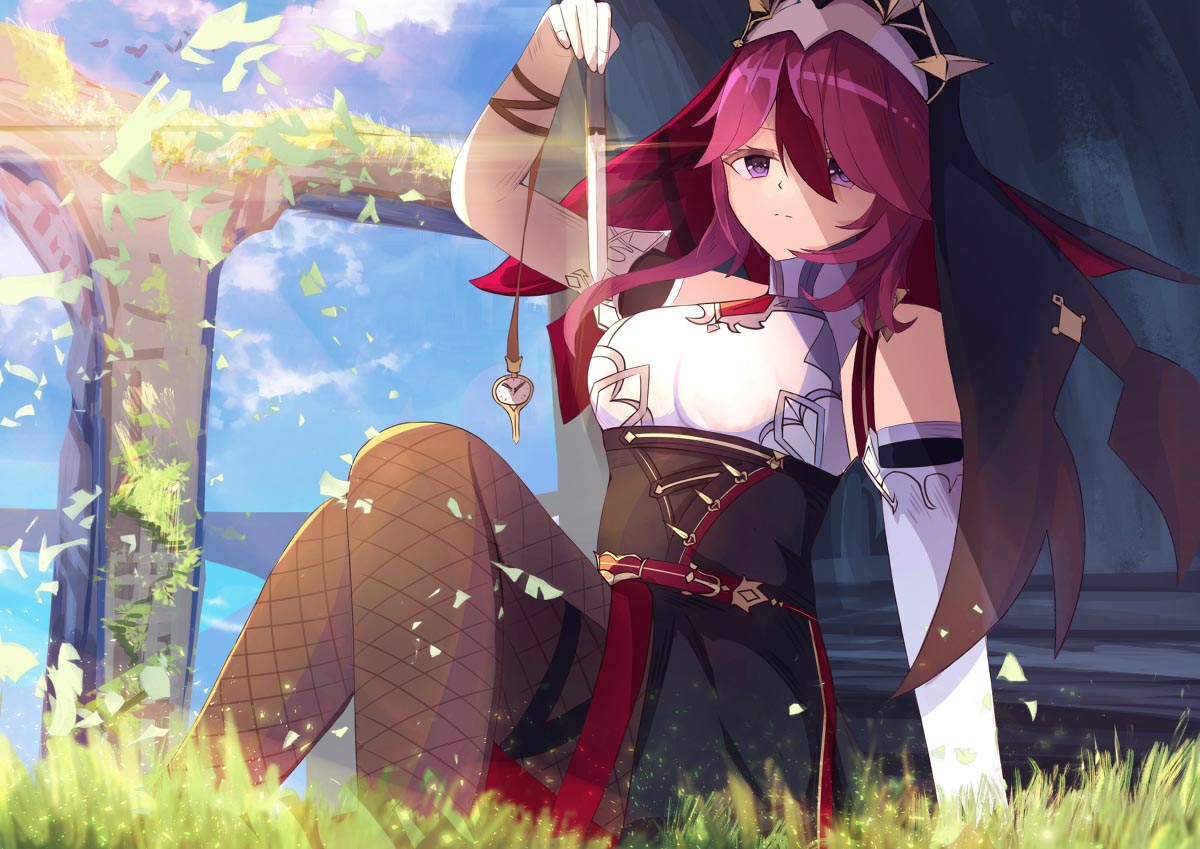 原神同人图：P站插画精选#午安原神【5月5日新】