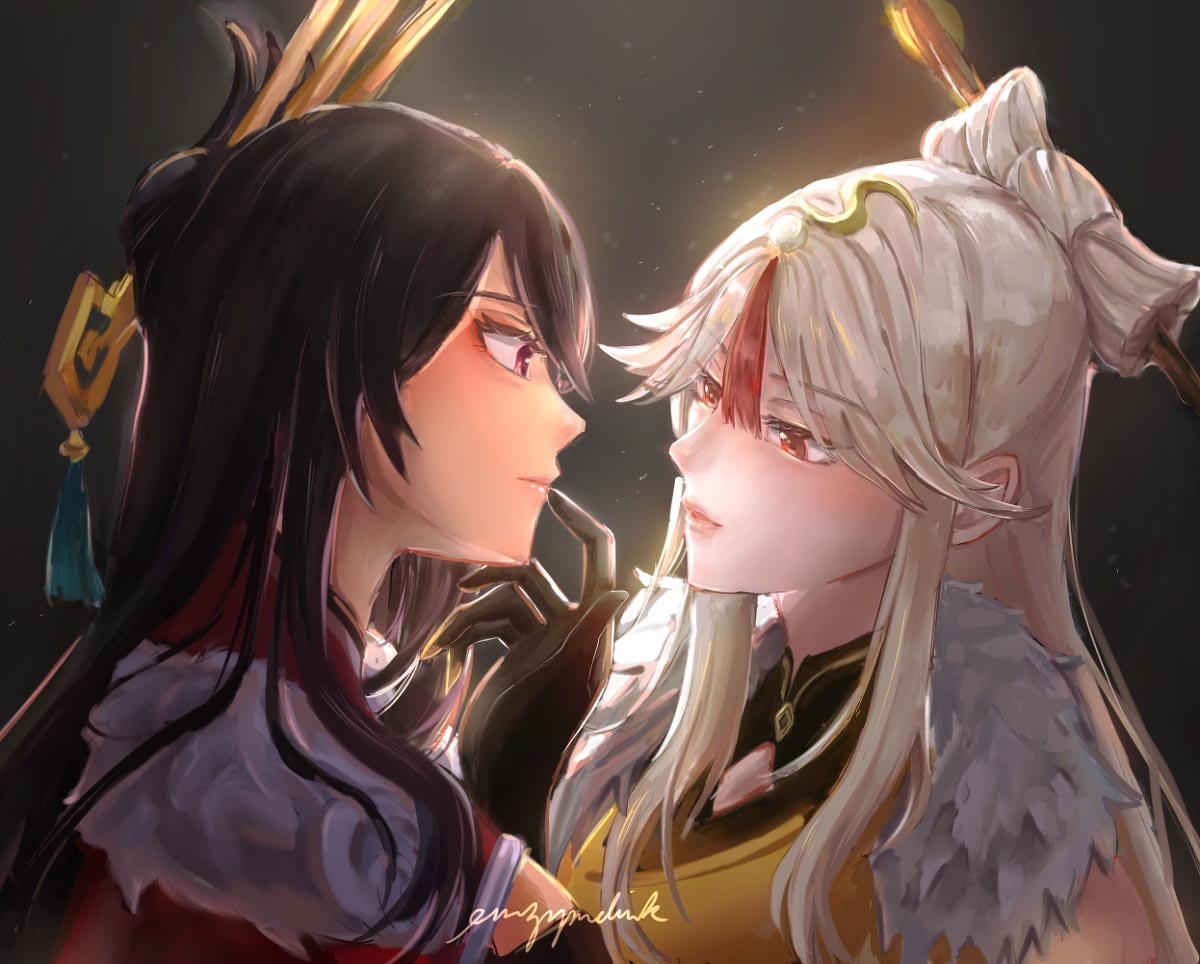 原神同人图：P站本子#晚安原神【5月6日新】