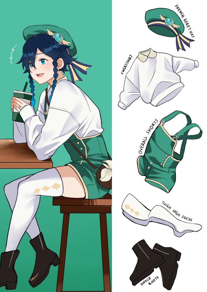 原神同人图：P站美图#早安原神【5月7日新】