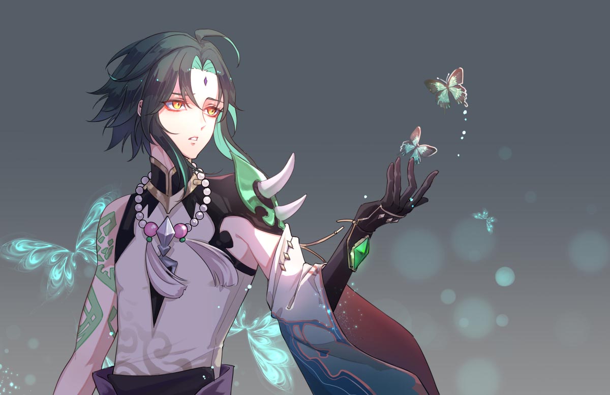 原神同人图：P站美图#早安原神【5月7日新】