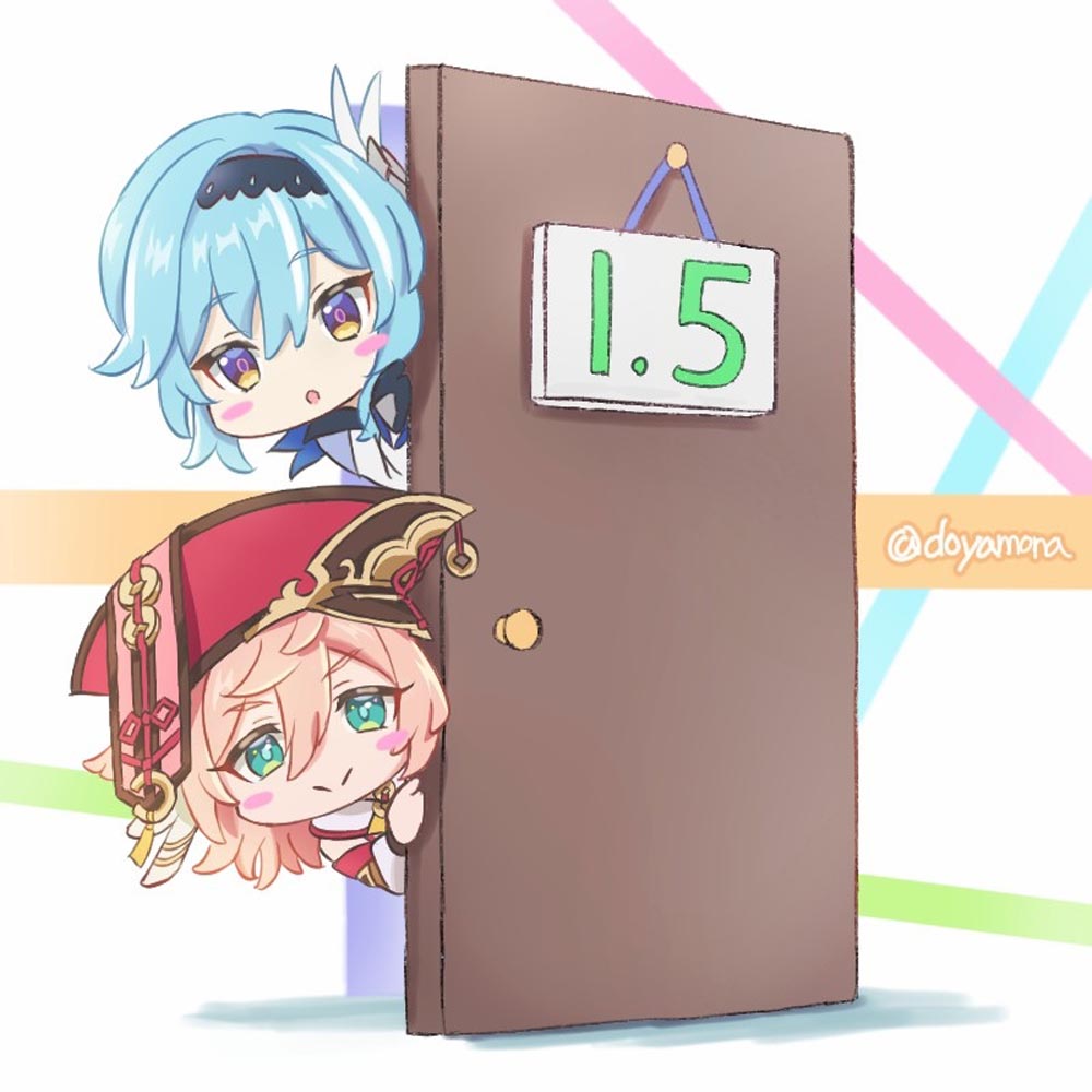 原神同人图：P站好图#早安原神【5月8日新】