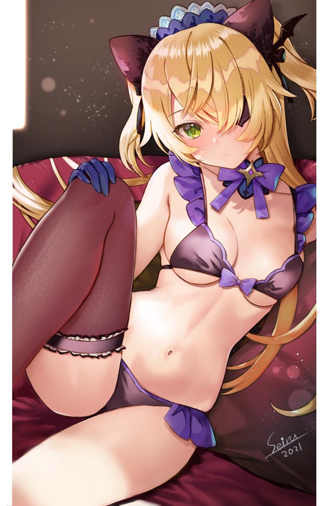 P站二次元同人图：Pixiv#午安原神【5月10日新】