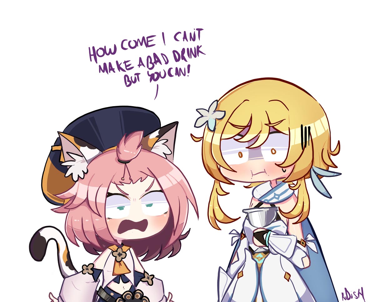 P站二次元同人图：Pixiv#午安原神【5月10日新】