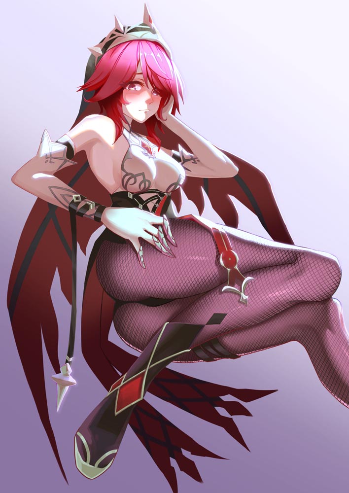 P站二次元同人图：Pixiv#晚安原神【5月10日新】