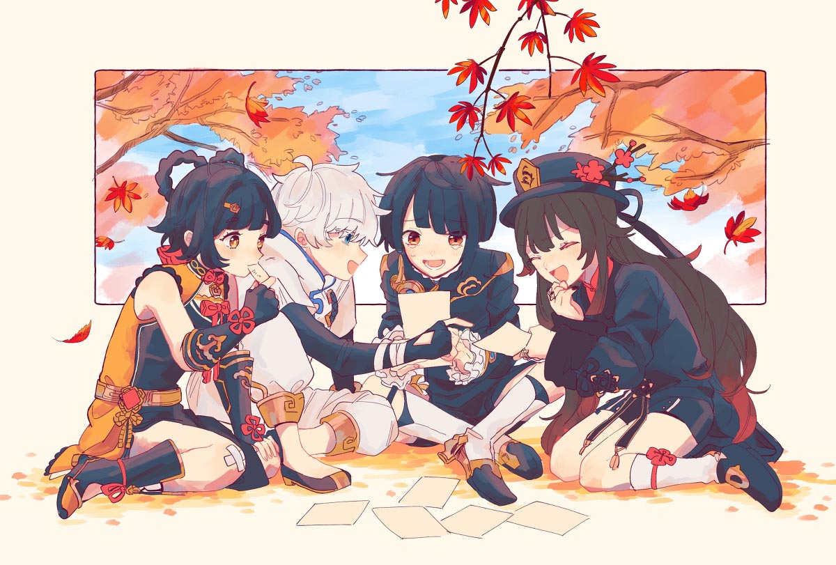 P站二次元同人图：Pixiv#晚安原神【5月10日新】