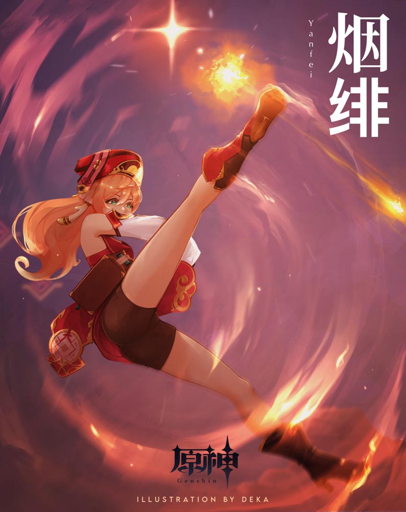 原神同人图：Pixiv精选#早安原神【5月11日新】