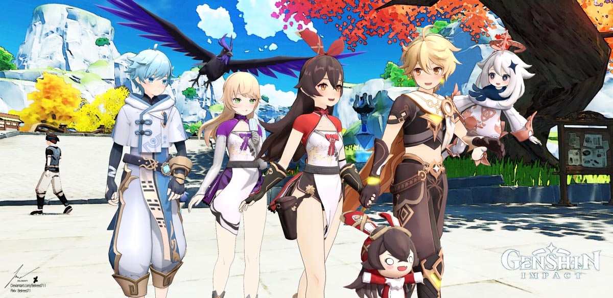 原神同人图：Pixiv精选#早安原神【5月11日新】