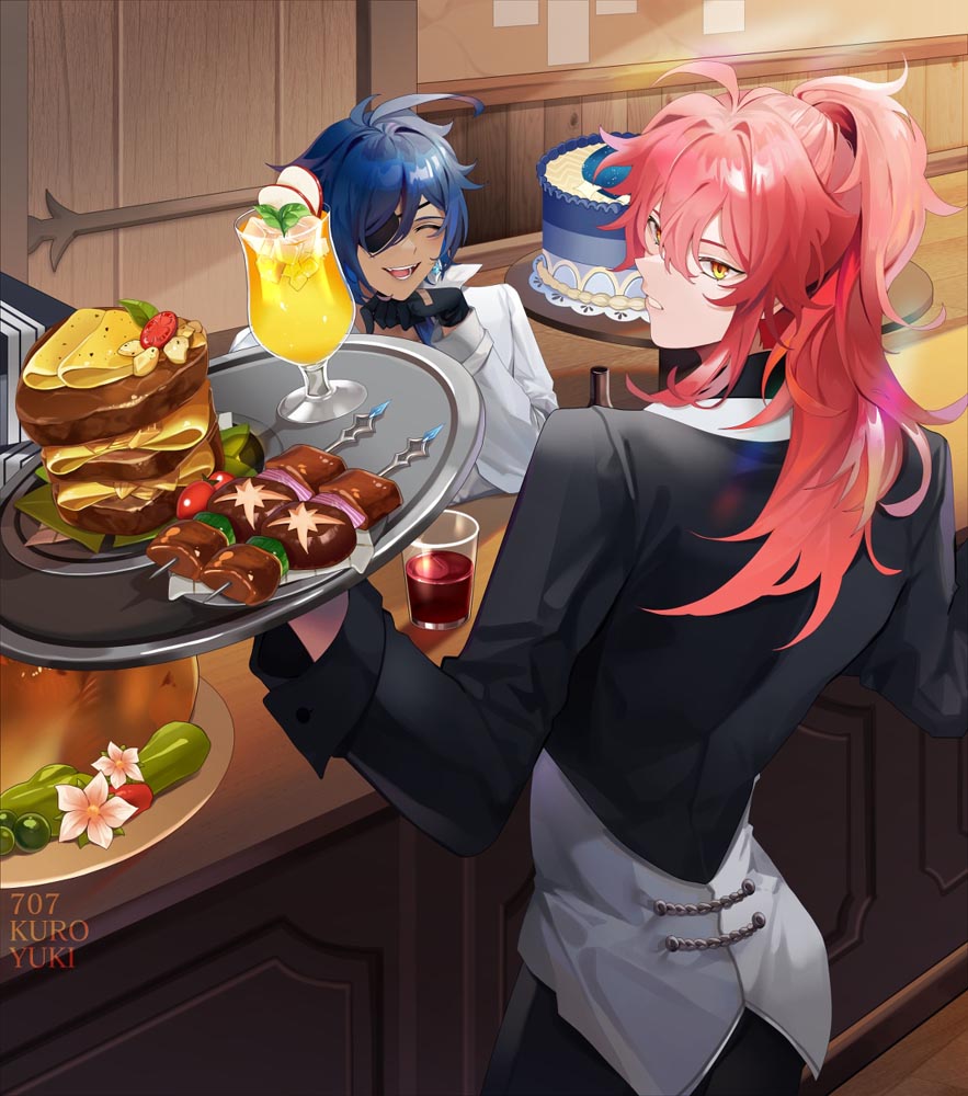 原神同人图：Pixiv精选#晚安原神【5月11日新】