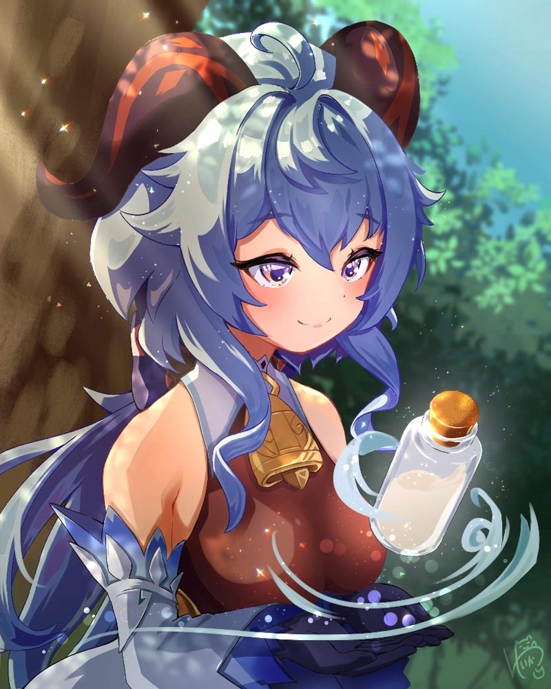 原神同人图：P站好图#晚安原神【5月13日新】