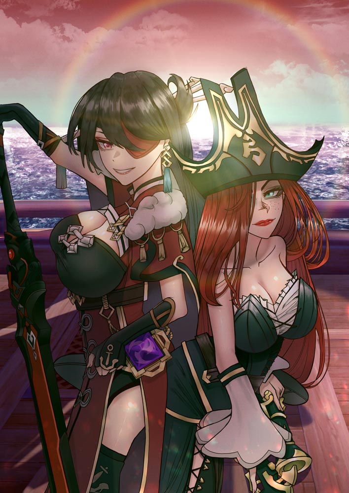 原神同人图：P站二次元工口#晚安原神【5月14日新】