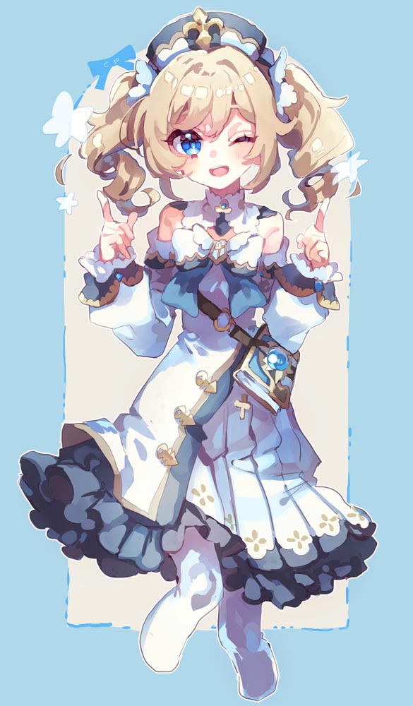 每日好图：原神同人#二次元美图#早安原神【210515】