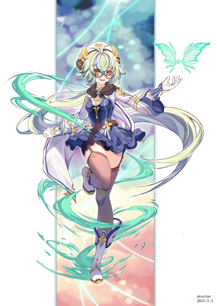 每日好图：原神同人#二次元美图#午安原神【210515】