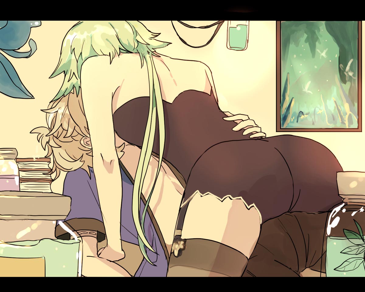 每日好图：原神同人#二次元美图#晚安原神【210515】