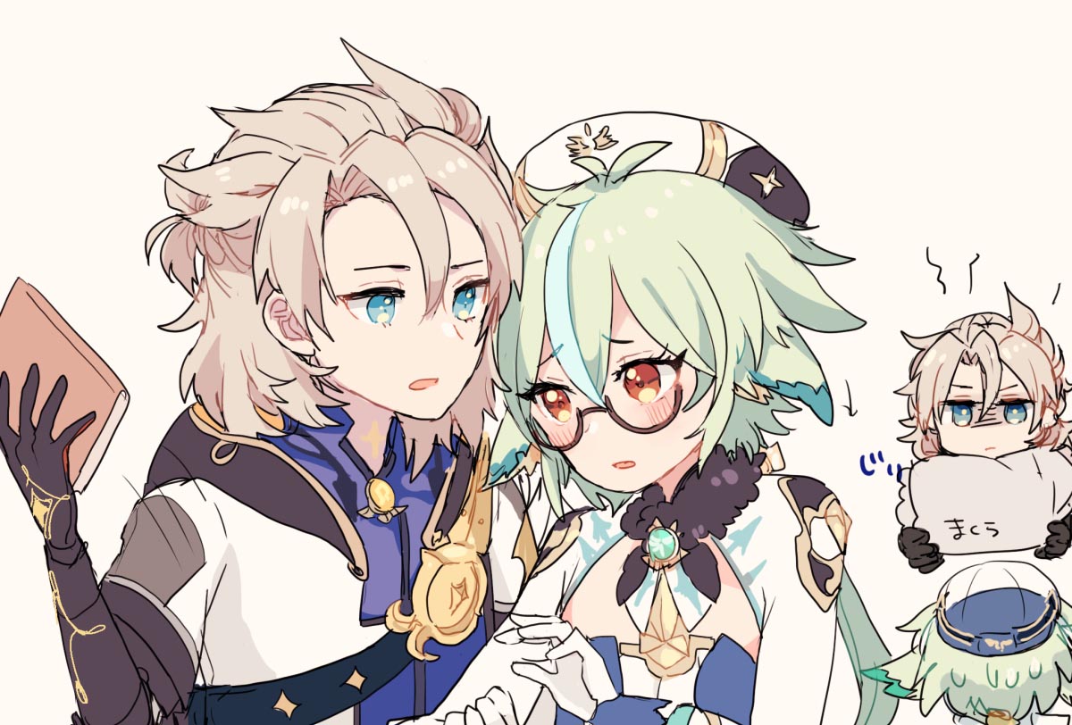 每日好图：原神同人#二次元美图#晚安原神【210515】