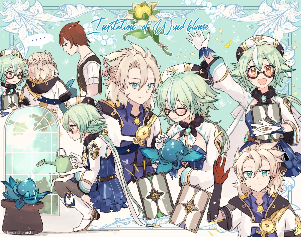 每日好图：原神同人#二次元美图#晚安原神【210515】