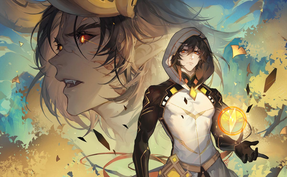 每日好图：原神同人#二次元美图#早安原神【210516】