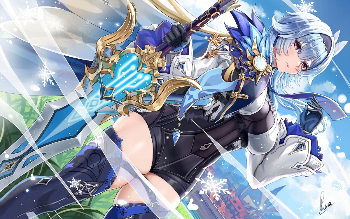 美少女同人图#午安原神【210518】