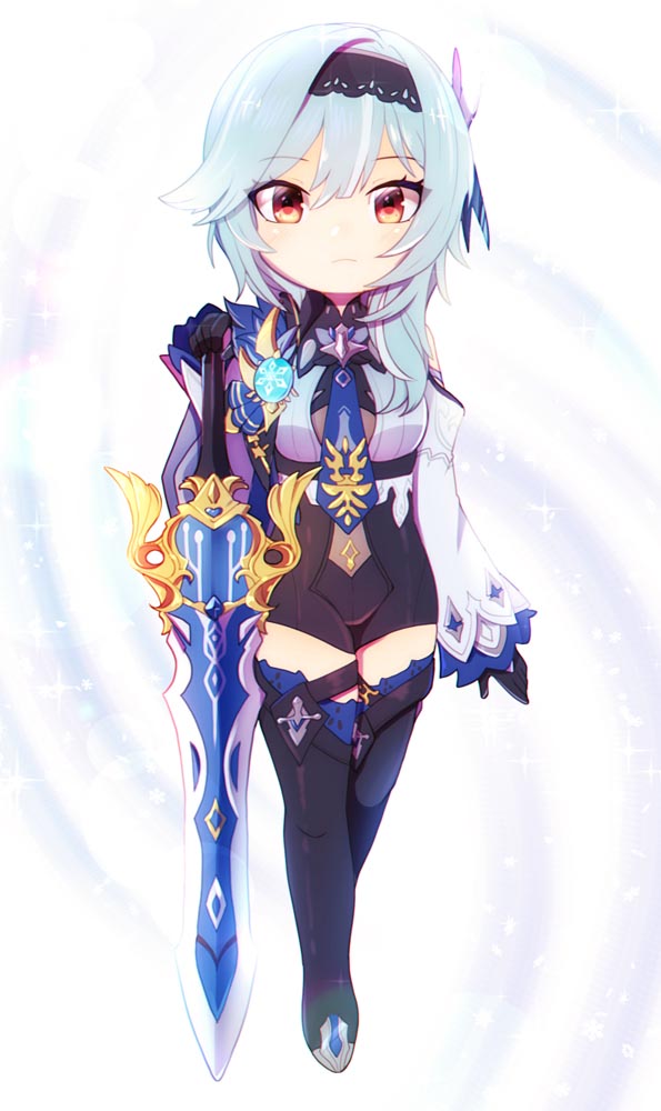 二次元美少女同人插画#晚安原神【210519】