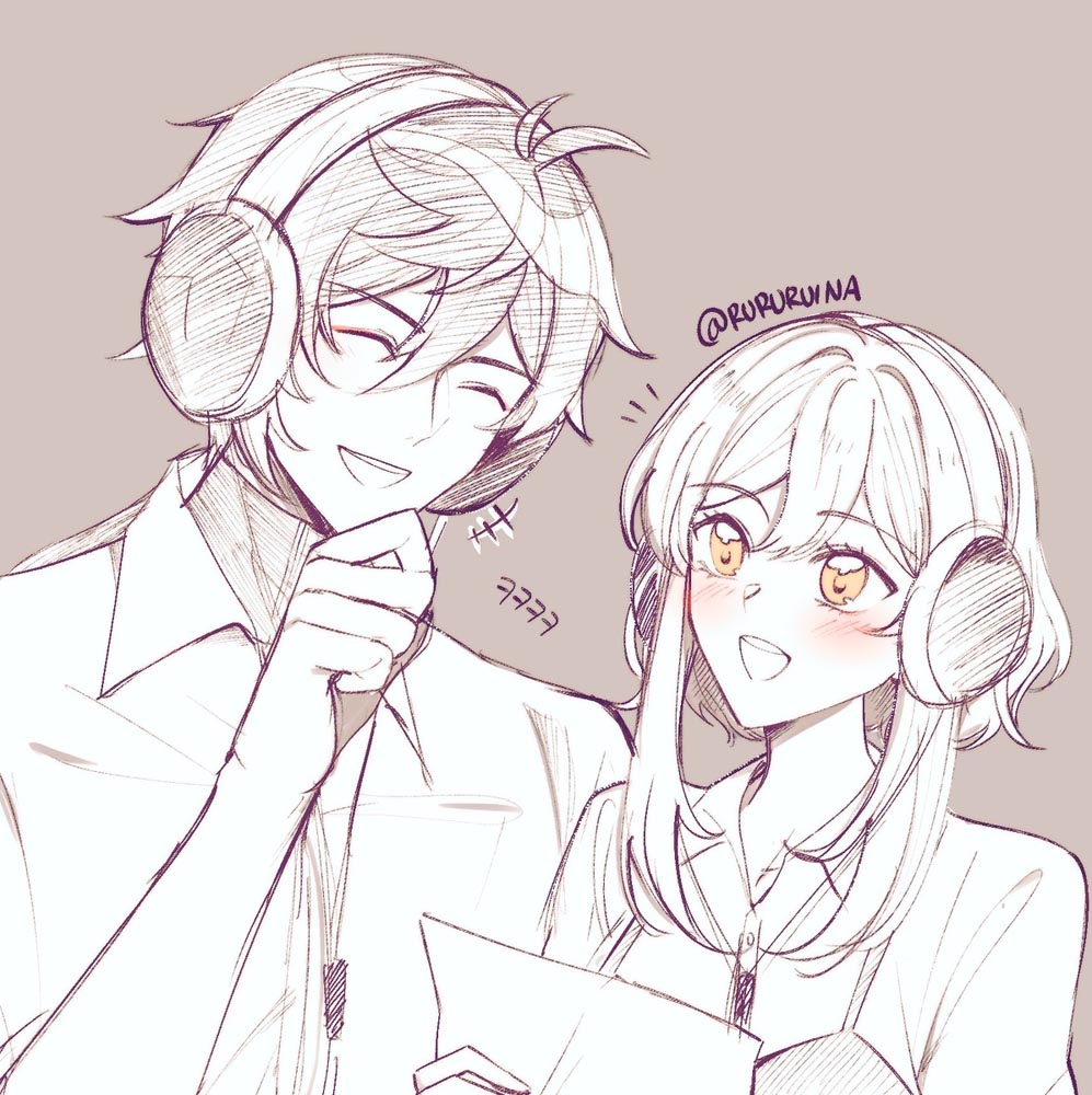 荧×钟离CP#P站插画精选#早安原神【210520】