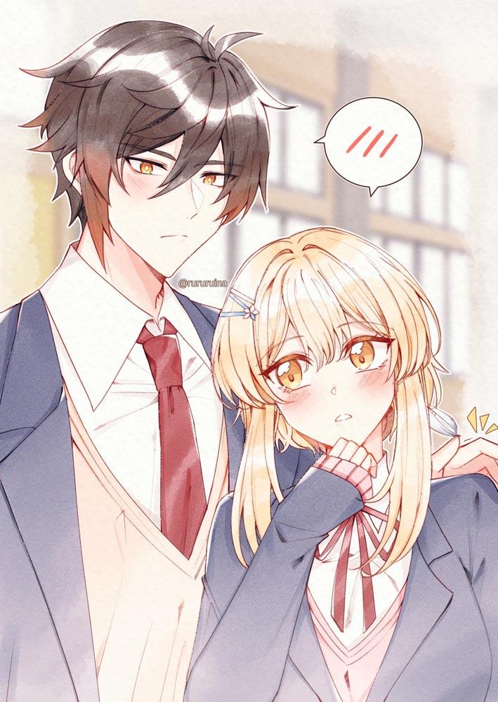 荧×钟离CP#P站插画精选#早安原神【210520】