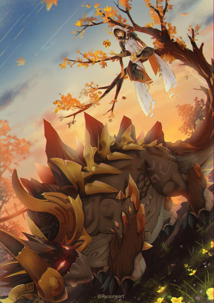 二次元美少女#原神美图#早安原神【210521】