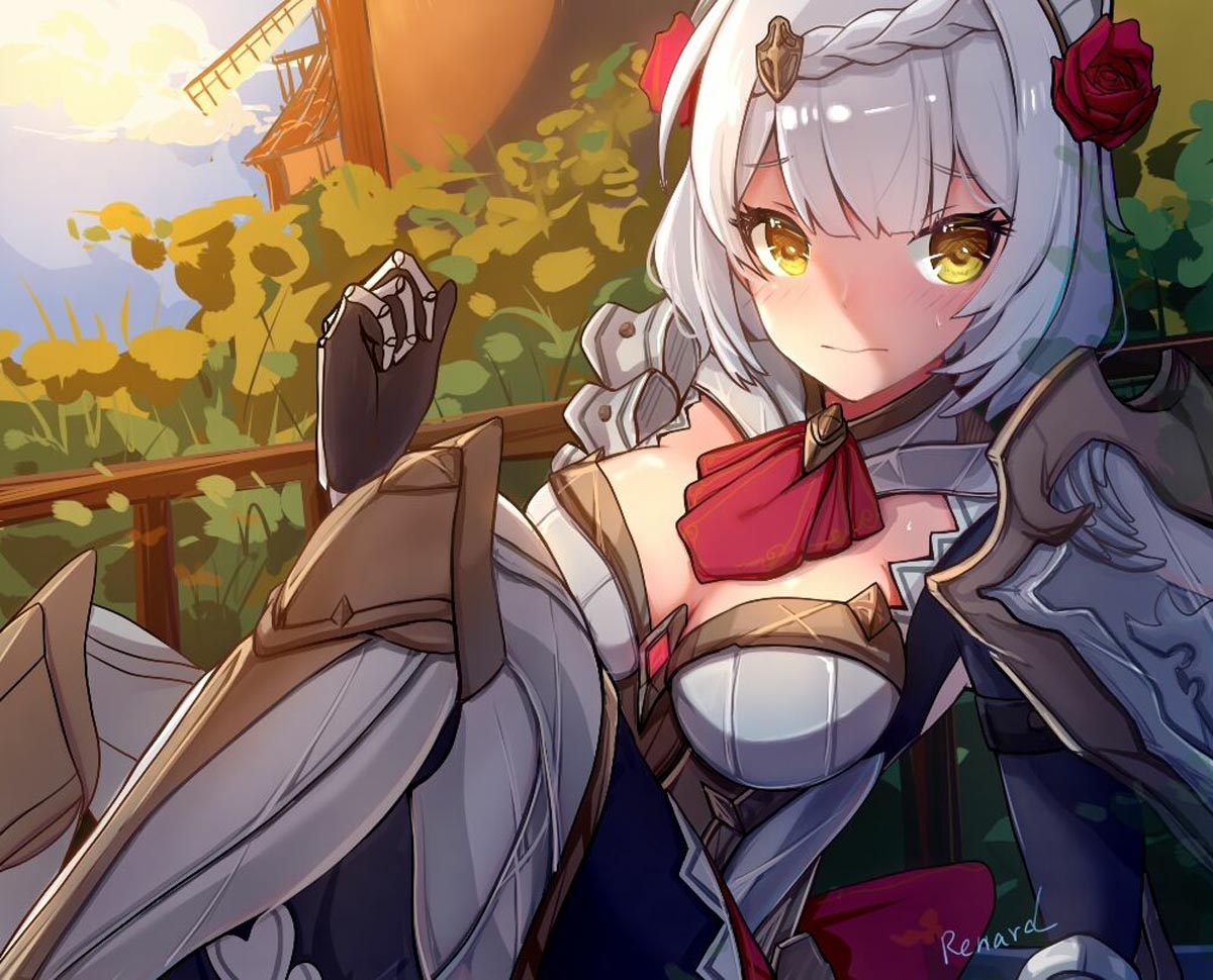 P站精选：原神同人图#午安原神【210522】