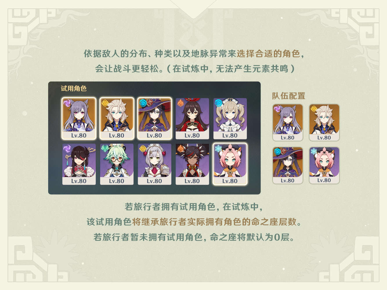 原神1.5：新迷宫探索活动「迷城战线」玩法说明