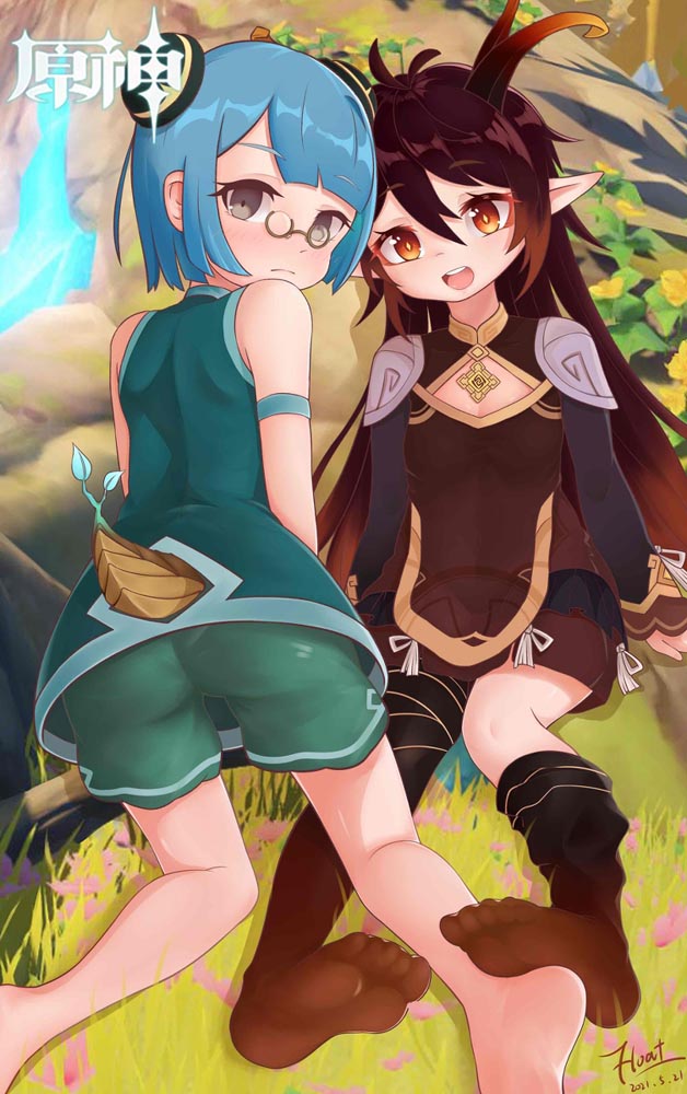 P站同人图#午安原神【210530】