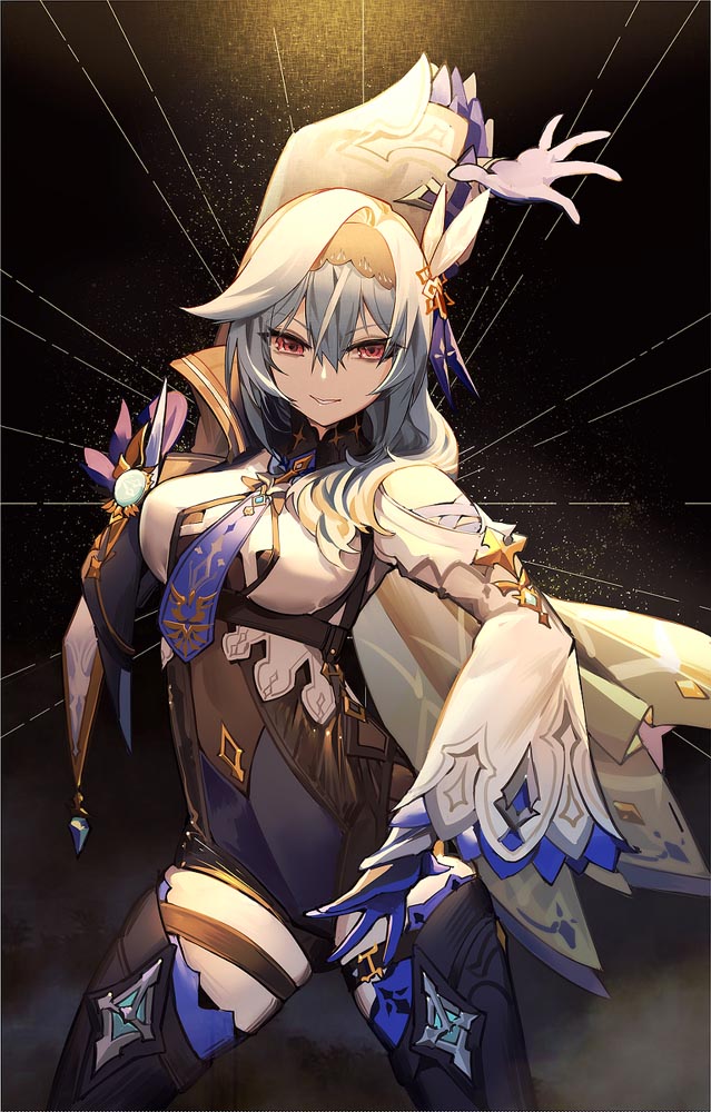 二次元美少女同人图#午安原神【210602】