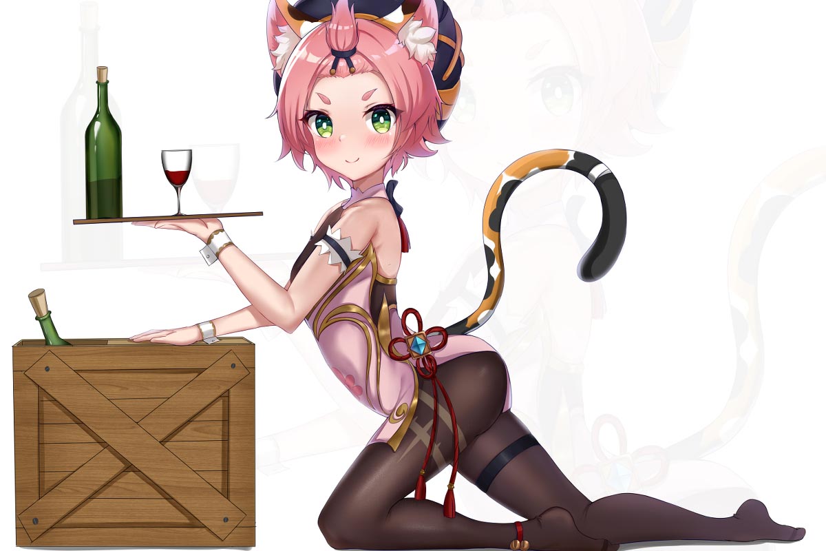 二次元美少女同人图#晚安原神【210602】