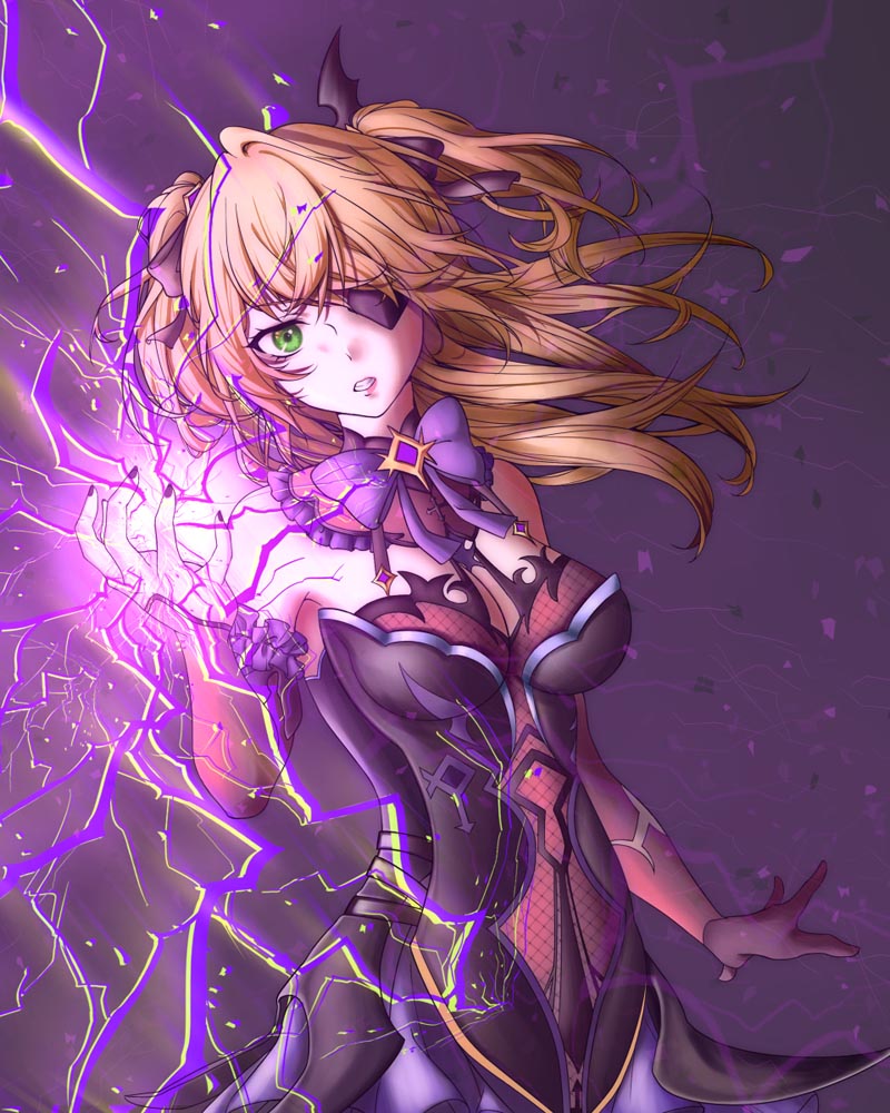 二次元美少女同人图#晚安原神【210602】