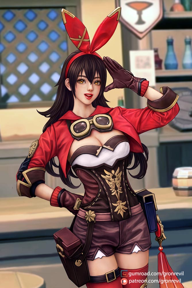 早安原神#P站原神同人图【210604】