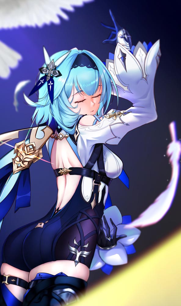 晚安原神#P站原神同人图【210604】