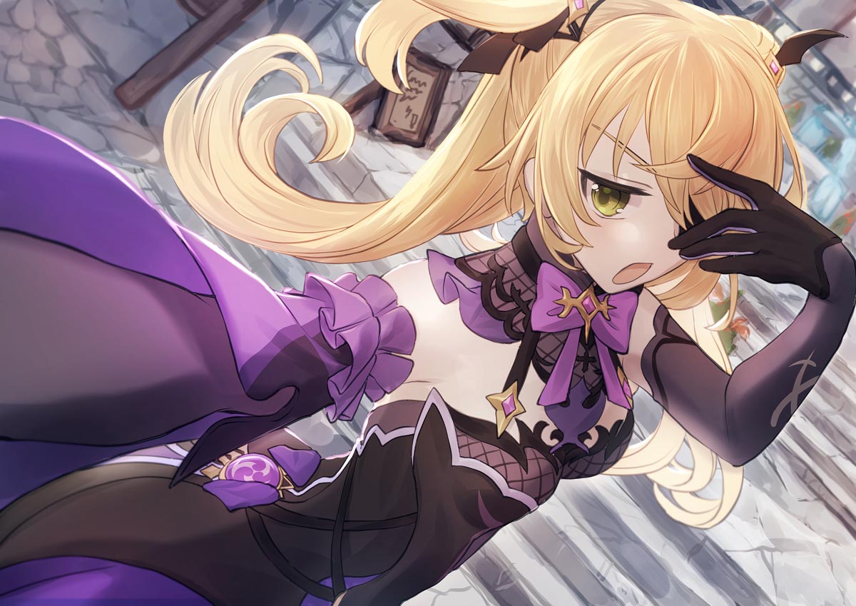 P站二次元美少女同人#晚安原神【210606】