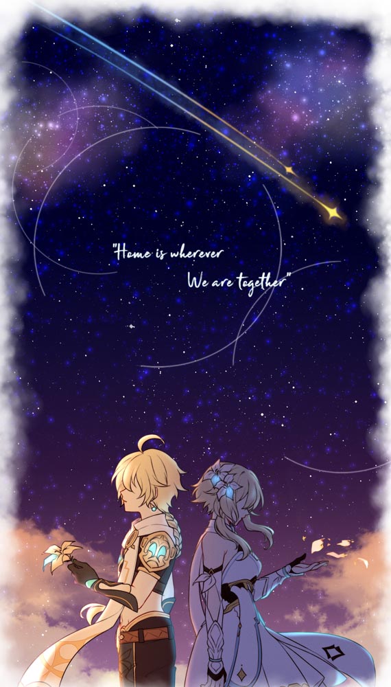 每日好图：原神同人#晚安原神【210607】