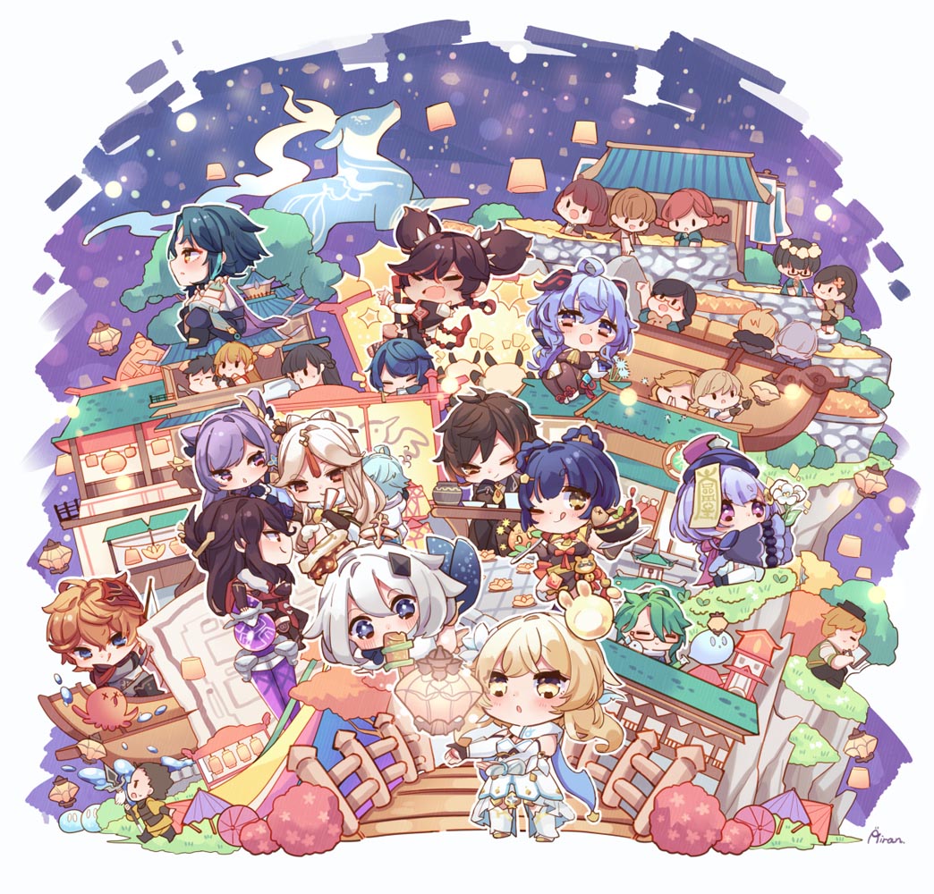 每日好图：原神同人#晚安原神【210607】