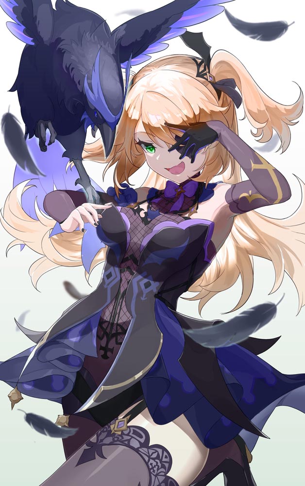 每日好图：二次元美少女#午安原神【210608】