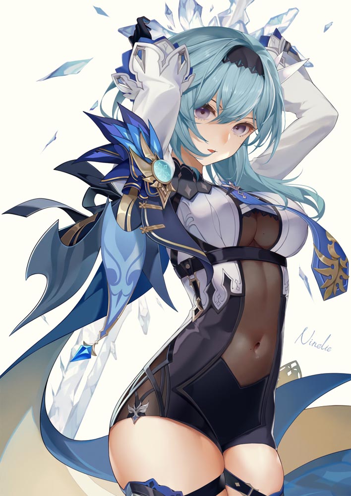 每日好图：二次元美少女#午安原神【210608】