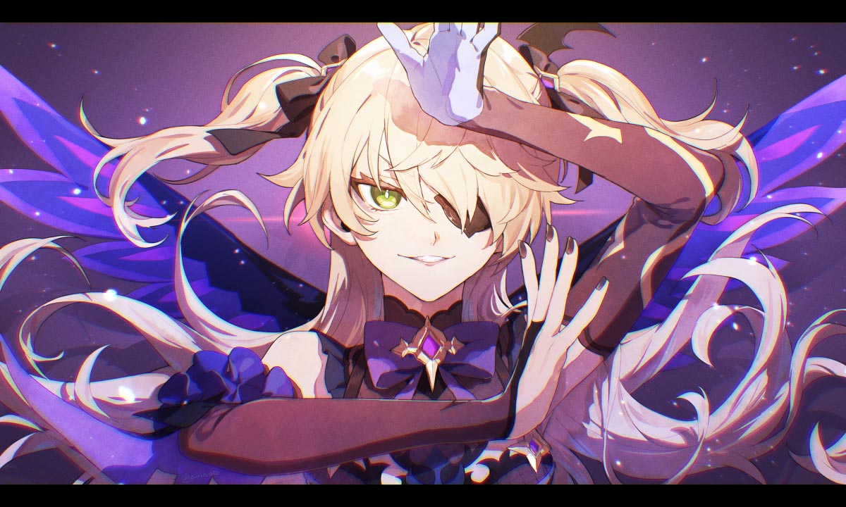 每日好图：二次元美少女#晚安原神【210608】