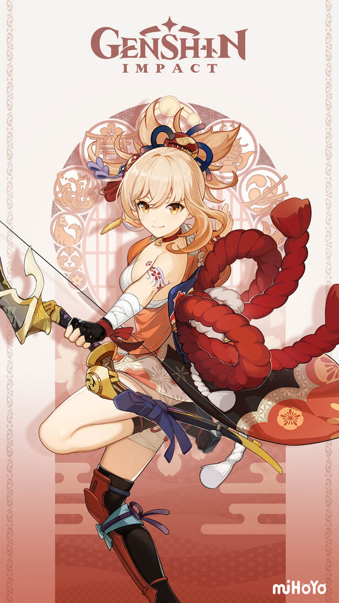 原神稻妻：新角色·火弓【宵宫】公布