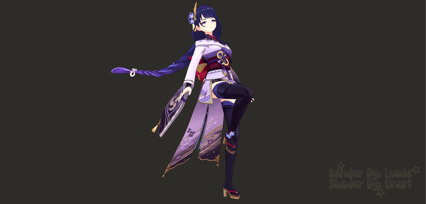 原神内鬼：稻妻大量新图曝光，包括雷神造型、稻妻地图等