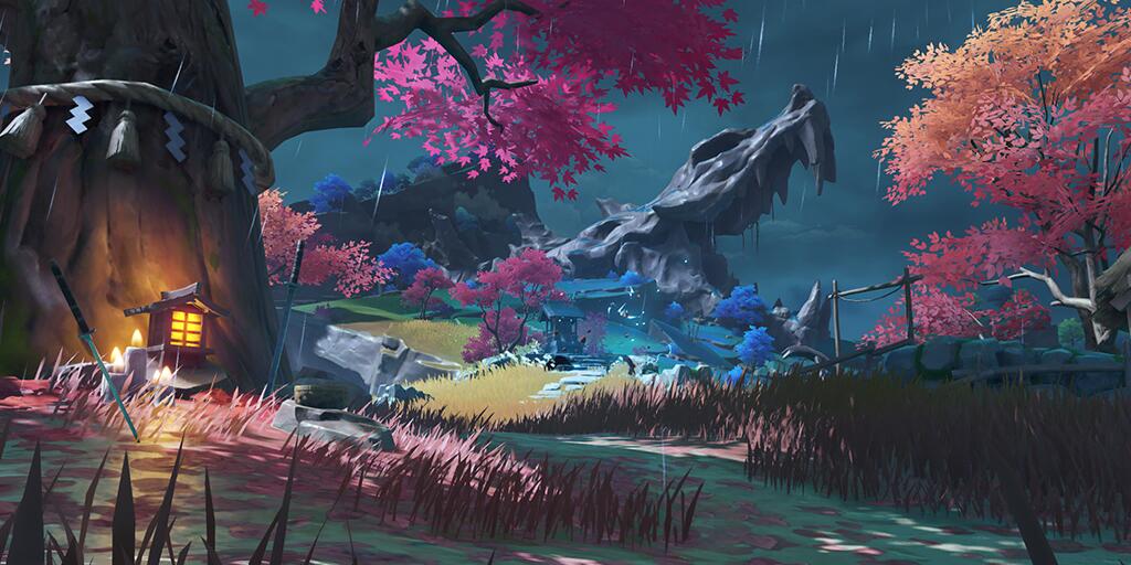 原神内鬼：稻妻大量新图曝光，包括雷神造型、稻妻地图等