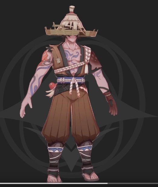 原神内鬼：稻妻众角色建模图【Tohma、八重、九条娑罗、雷神、Kokomi、宵宫】