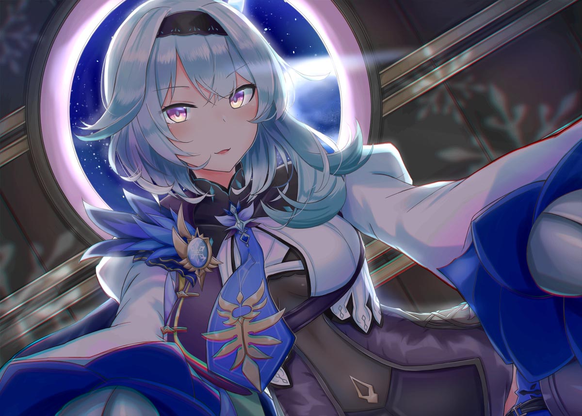 原神同人图：P站精选#早安原神【210614】